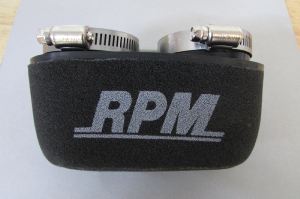 RPM Dual Pod Foam Air Filter W/Logo